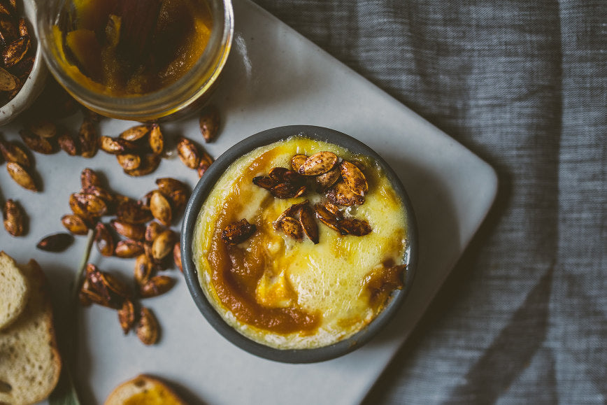 Pumpkin and Pear Butter Baked St Albans